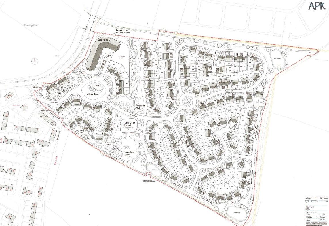 Land with outline planning permission Francis Daniels Estate Agents